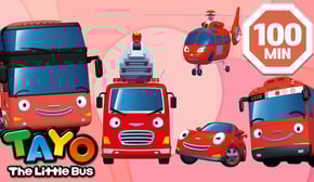 Episodios Tayo | ❤️Compilación de vehículos rojos❤️ | dibujo animado para niños | Tayo Español