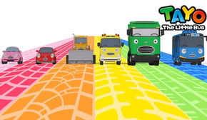 Kompilasi Belajar Warna ABC dengan Tayo dan teman-teman | Tayo Bus Kecil | Tayo Bahasa Indonesia