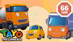 Episodios Tayo | 🧡Compilación de vehículos Naranja🧡 | dibujo animado para niños | Tayo Español