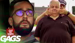 Gay Cop Gives Weird Massage to Strangers