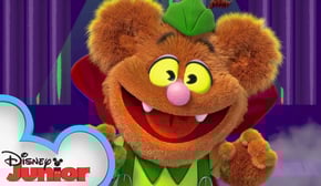 Fozzie's Spooky Halloween 👻 | Muppet Babies | Disney Junior