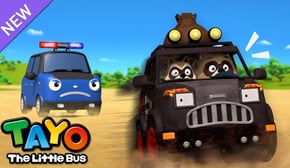Let's Go, Police Force! | Blue Rescue Team Song | RESCUE TAYO | Song for Kids |Tayo the Little Bus