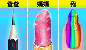 媽媽對戰爸爸對戰我繪畫挑戰 || 123 GO! 提供巧妙的繪畫和DIY點子給有創意的父母們！