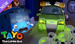 *NEW* The Spooky Rescue Headquarters👻 | Halloween Zombie Car | Song for Kids | Tayo the Little Bus