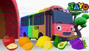 Melewati Terowongan Pelangi l Belajar Warna untuk Anak | Lagu Anak-anak | Tayo Bus Kecil