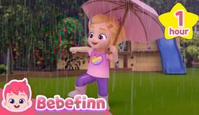 ☀️☔️ Weather Song +More Nursery Rhymes | Bebefinn Songs for Kids | How's The Weather Today?