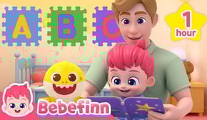 Learning at Home With Bebefinn Family Nursery Rhymes | Numbers, Shapes, Colors and More