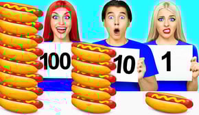 100 Layers of Food Challenge #7 100 개의 음식 층 Multi DO 다 마