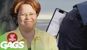 Ramming Grandma Into Champagne Tower, Water Sprinkler Mayhem, Cop Loses Ticket Pad Prank