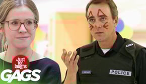 Police Officer Gets a Ketchup Makeover