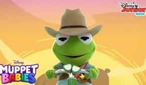 Hopalong Froggy and the Buckin' Bronco 🤠 | Music Video | Muppet Babies | Disney Junior