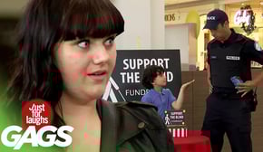 Policeman Steals Kid's Chocolate Prank