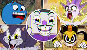 Cuphead PS5 - All Bosses (No Damage)