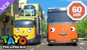 ¡Coches portadores fuertes! Carry y Long | Dibujos animados para niños | Tayo Español