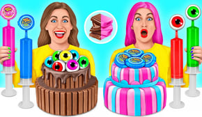 Cake Decorating Challenge #7 케이크 꾸미기 도전 Multi DO 다 마