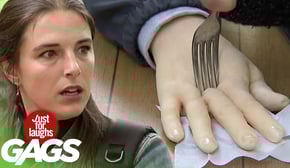 Angry Waitress Stabs Customer