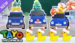 Five Little Ducks | RESCUE TAYO | Tayo Rescue Team Song | Rescue Truck | Tayo the Little Bus