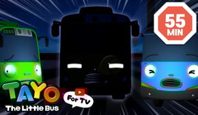 ¿Quién está ahí? Extraño ruido en la oscuridad | Dibujos animados para niños | Tayo Español