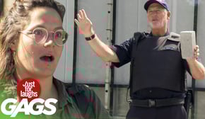 Police Officer Sets A Terrible Example For The Kids