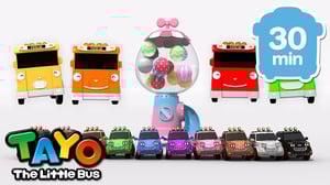 Lagu Anak-anak Terbaik🎵 | Strong Didalam Telur Kejutan | Lagu Warna Pelangi🌈 | Tayo Bus Kecil