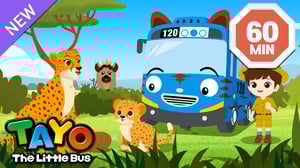 El autobús Safari Tayo Episodios completos | Aprender animales para niños | Tayo Español