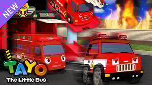 Fire Truck's Rescue Mission🚒 | Tayo Rescue Team Song | Rescue Truck | Tayo the Little Bus