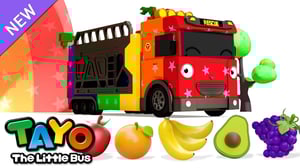 The Magic Rainbow Tunnels (Strong ver.) | Learn Colors | Tayo Rescue Team Color Song | Kids Songs