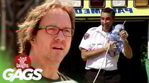 Paramedic Yanks Umbilical Cord Prank