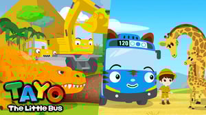 ¡Aprenda Dinosaurios y Animales! | ¡Vamos Mecanosaurios! | El autobús Safari Tayo | Tayo Español