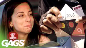 Cop Tickets Drivers With Paper Fortune Teller