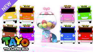 Strong Didalam Telur Kejutan | Lagu Warna Tayo | Belajar Warna untuk Anak | Tayo Bahasa Indonesia