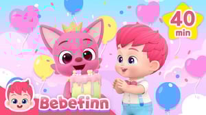 Happy Birthday Pinkfong!💖 Bebefinn Birthday Songs and More Nursery Rhymes Compilation