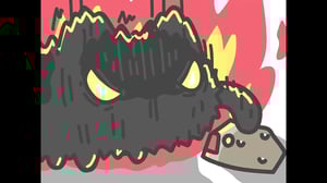 [BugCat-Capoo] Baby black bugcat fell