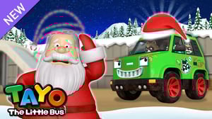 うたアニメ l 帽子が無くなりました🎅🏻👒 l メリークリスマス🎄 l サンタクロース l ちびっこバスタヨ