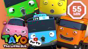 ¡Mira nuestras caras divertidas! | Aprende expresiones | Caricatura para niños | Tayo Español