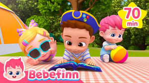 Wake Up Let's Play Outside | Bebefinn Healthy Habit Songs Compilation