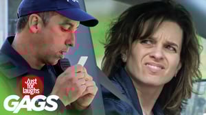 Cop Passionately Kisses People's Drivers Licenses