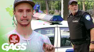 Juicer Throws Tomatoes at Cop Car