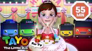Los Pequeños Autobuses y la Mágica Amistad del Mago | Dibujos animados para niños | Tayo Español