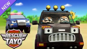 パトカーリッキー。ドーナツ泥棒を捕まえろ！🚔 l 子供向けアニメ l 🚨レスキュータヨ童話 l パトカーアニメ l ちびっこバス タヨ