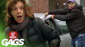 Fingers Smashed By Car Door, Hitchhiker Just Married, Delivery Boy Prank