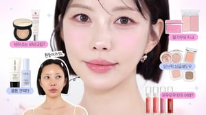 웜톤이 흰둥이가 되☁️뽀용 메이크업은 베이스부터 달라요! 꿀팁&꿀템 대방출💨💨 [SUB]