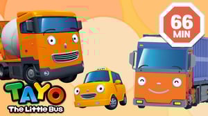 Episodios Tayo | 🧡Compilación de vehículos Naranja🧡 | dibujo animado para niños | Tayo Español