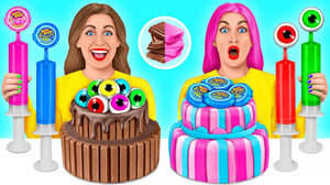 Cake Decorating Challenge #7 케이크 꾸미기 도전 Multi DO 다 마