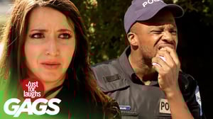 Cop Cleans His Teeth With People's Drivers Licenses