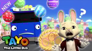Colorful Eggs are Missing | RESCUE TAYO | Easter Song for Kids | Tayo the Little Bus