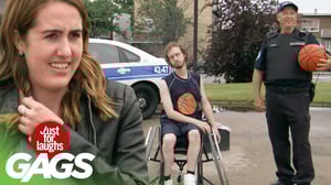 Police Officer Bullies Wheelchair Baller