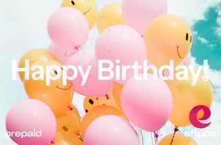 Birthday Balloons - eftpos