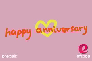 Love Anniversary - eftpos
