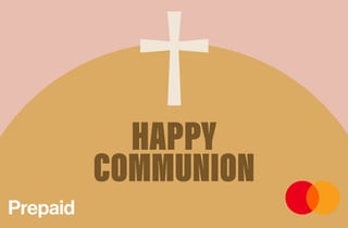 Happy Communion - Mastercard